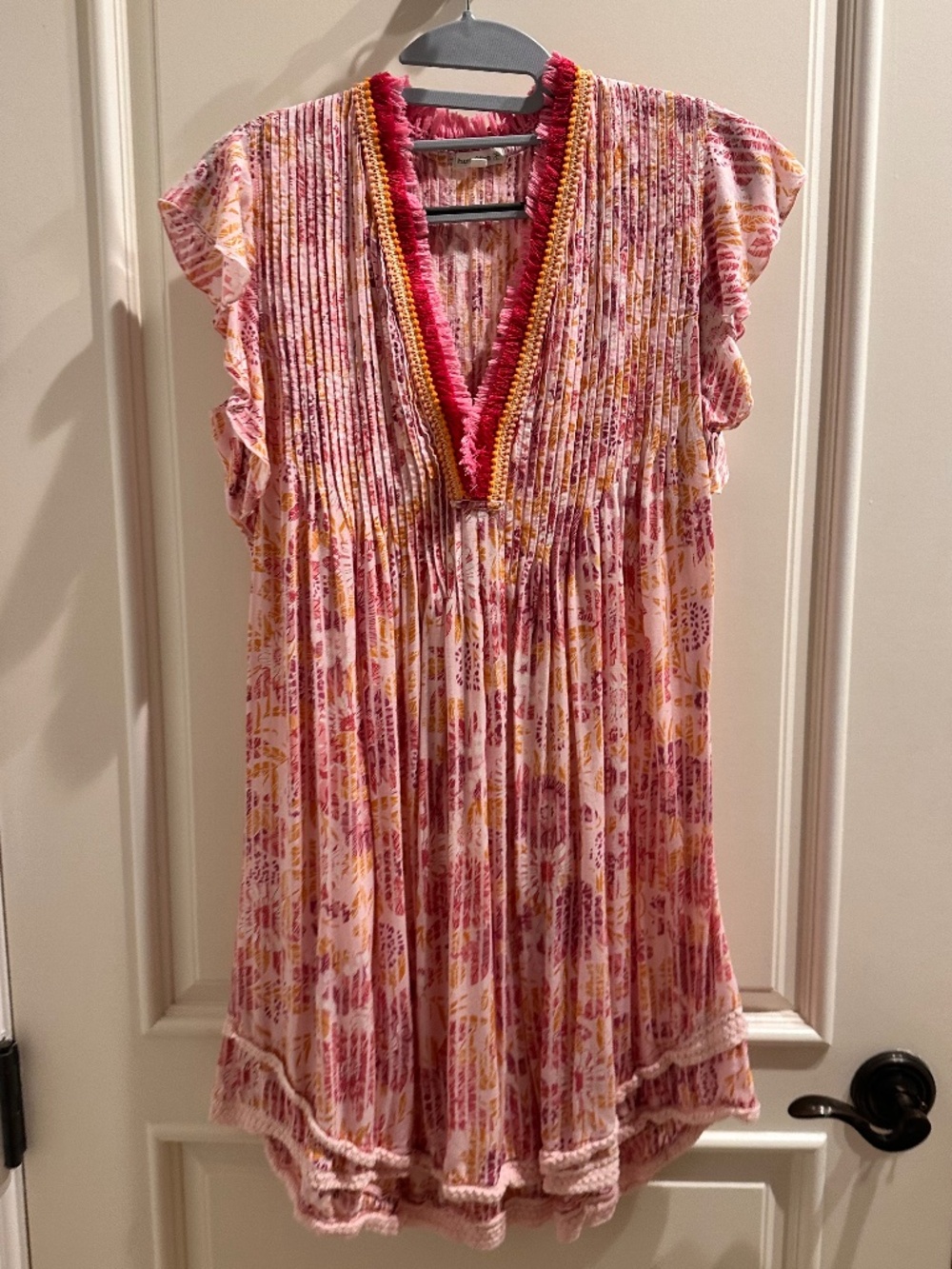 PINK COVER-UP DRESS